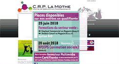Desktop Screenshot of crplamothe.com